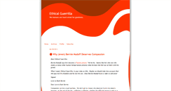 Desktop Screenshot of ethicsguerrilla.typepad.com