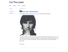 Tablet Screenshot of cuttheleash.typepad.com