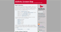 Desktop Screenshot of abebooks.typepad.com