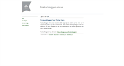 Desktop Screenshot of forskarbloggen.typepad.com