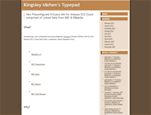 Tablet Screenshot of kidehen.typepad.com