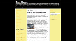 Desktop Screenshot of morechange.typepad.com
