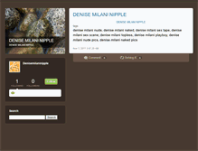 Tablet Screenshot of denisemilaninipple1.typepad.com