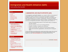 Tablet Screenshot of immigrationhealth.typepad.com