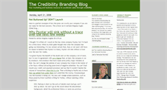 Desktop Screenshot of credibilitybranding.typepad.com