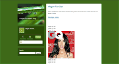 Desktop Screenshot of meganfoxsexagree.typepad.com
