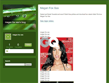 Tablet Screenshot of meganfoxsexagree.typepad.com