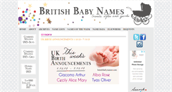 Desktop Screenshot of britishbabynames.typepad.com
