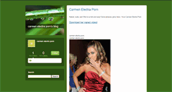 Desktop Screenshot of carmenelectraporndiscovery.typepad.com