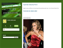 Tablet Screenshot of carmenelectraporndiscovery.typepad.com