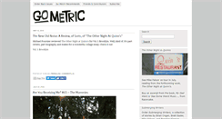 Desktop Screenshot of gometric.typepad.com