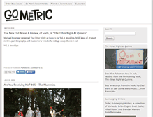 Tablet Screenshot of gometric.typepad.com