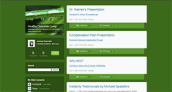 Desktop Screenshot of healthychocolate.typepad.com