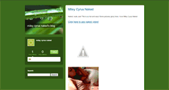 Desktop Screenshot of mileycyrusnakedlurkaround.typepad.com