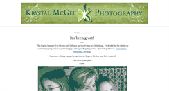 Desktop Screenshot of kmcgeephotography.typepad.com