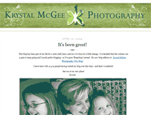 Tablet Screenshot of kmcgeephotography.typepad.com
