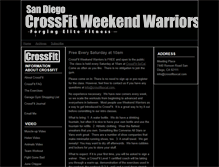 Tablet Screenshot of crossfitweekendwarriors.typepad.com