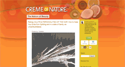 Desktop Screenshot of cremeofnature.typepad.com