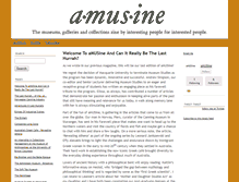 Tablet Screenshot of amusine.typepad.com
