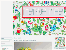 Tablet Screenshot of myrnamay.typepad.com