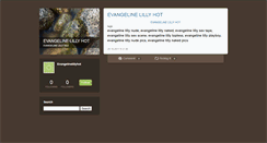 Desktop Screenshot of evangelinelillyhot.typepad.com