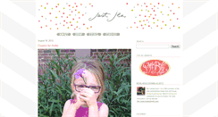 Desktop Screenshot of justjen.typepad.com
