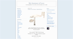 Desktop Screenshot of mysummeroflove.typepad.com