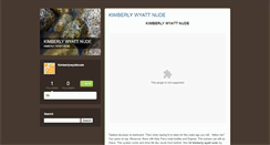 Desktop Screenshot of kimberlywyattnude.typepad.com