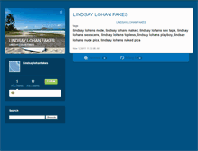 Tablet Screenshot of lindsaylohanfakes.typepad.com