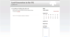 Desktop Screenshot of leadpointuk.typepad.com