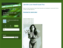 Tablet Screenshot of jenniferlovehewittnudepicsslimmest.typepad.com