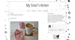 Desktop Screenshot of mysistersknitter.typepad.com