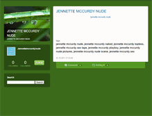 Tablet Screenshot of jennettemccurdynude1.typepad.com