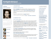 Tablet Screenshot of jannen-nettipaivakirja.typepad.com