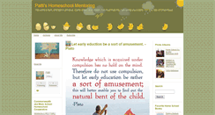 Desktop Screenshot of homeschoolmentoring.typepad.com
