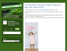 Tablet Screenshot of gonaturalbaby.typepad.com