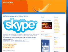 Tablet Screenshot of alfareros.typepad.com