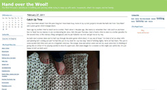 Desktop Screenshot of handoverthewool.typepad.com