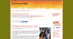 Desktop Screenshot of goodreturn.typepad.com
