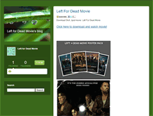 Tablet Screenshot of leftfordeadmoviecrackofdawn.typepad.com