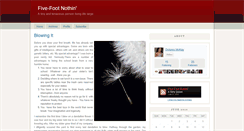 Desktop Screenshot of fivefootnothin.typepad.com