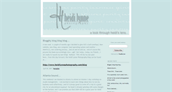 Desktop Screenshot of heidilynnephotography.typepad.com