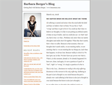 Tablet Screenshot of barbaraberger.typepad.com