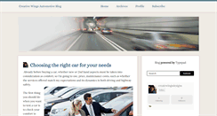 Desktop Screenshot of createwingsdesigns.typepad.com