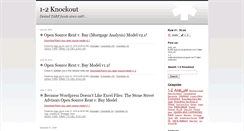 Desktop Screenshot of 1-2knockout.typepad.com