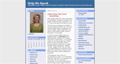 Desktop Screenshot of helpmespeak.typepad.com