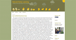Desktop Screenshot of naturalhomelearning.typepad.com