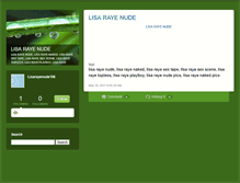 Tablet Screenshot of lisarayenude156.typepad.com