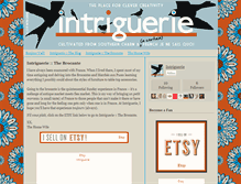 Tablet Screenshot of intriguerie.typepad.com