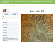 Tablet Screenshot of collagelab.typepad.com